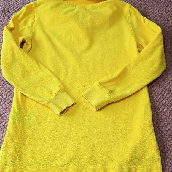Polo by Ralph Lauren Vibrant Yellow Boys Shirt - Size 6 -(Smudge near wristband) - Picture 9 of 9
